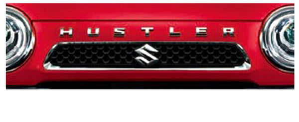 "Hustler" Genuine MR31S Front Emblem (HUSTLER) Parts Suzuki Genuine Parts hustler Options Accessories Supplies 99000-99097-H01 