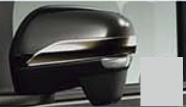 『タント カスタム』 純正 LA650S LA660S ドアミラーガーニッシュ（ダークブラックメッキ） パーツ ダイハツ純正部品 メッキ ドアミラーカバー サイドミラーカバー オプション アクセサリー 用品