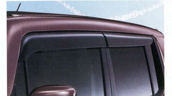 日産 モコ / MOCO MG33S ドアバイザー サイドバイザー / 取付金具 付 ニッサンモコサイドバイザーH23〜H28 日産 モコ &frasl; MOCO MG33S ドア