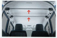 "Hustler" Genuine MR31S Multi Roof Bar (Center) Set of 2 Parts Genuine Suzuki Parts Interior Bar Hustler Options Accessories Supplies 