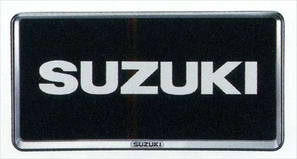 "MR Wagon" Genuine MF33S License Plate Trim Sales starting from 1 piece *Be careful of rear seal Parts Genuine Suzuki parts Plating Number frame Number rim Number frame mrwagon Options Accessories Supplies 