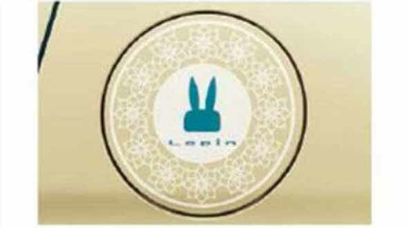 "Lapin" Genuine HE33S Fuel Lid Decal Natural Cute 1 Piece Parts Genuine Suzuki Parts Sticker Seal One Point Lapin Option Accessories Supplies 