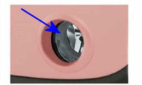 "Lapin" genuine HE33S fog lamp body only *fog lamp bezel sold separately Parts Suzuki genuine parts fog light auxiliary light fog light lapin option accessories supplies 