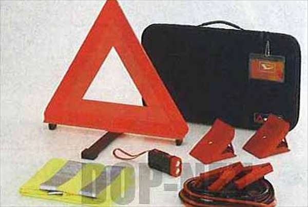 『ミラ』 純正 S321G S331G 保安ツールセット パーツ ダイハツ純正部品 三角停止表示板 ブースターケーブル ライト三角停止表示板 ブースターケーブル ライト mira オプション アクセサリー 用品