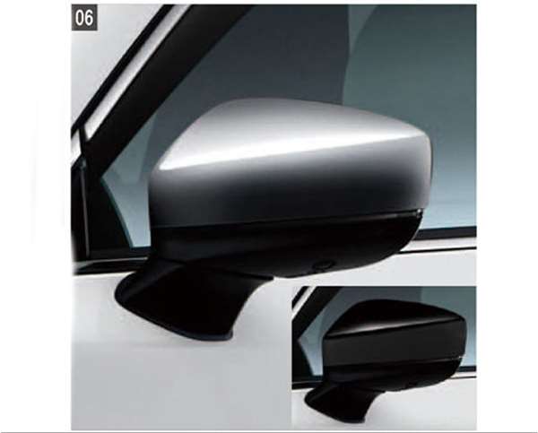 "CX-8" Genuine KG2P Door Mirror Garnish (Brilliant Black) Parts Genuine Mazda Parts Door Mirror Cover Side Mirror Cover Options Accessories Supplies 