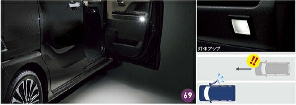 『タント』 純正 la650s la660s エントリー＆セーフティライト パーツ ダイハツ純正部品 オプション アクセサリー 用品