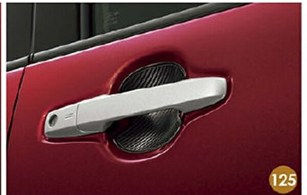 『タント』 純正 la650s la660s ドアハンドルプロテクション（カーボン調） パーツ ダイハツ純正部品 オプション アクセサリー 用品