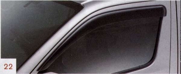 NV350キャラバン純正ドアバイザー NV350 キャラバン E26 スライドドアバイザー スモークタイプ 純正ドア