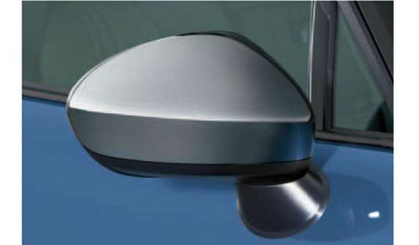 "Roadster" Genuine ND5RC Door Mirror Garnish (Bright Silver) Parts Genuine Mazda Parts Door Mirror Cover Side Mirror Cover Roadster Options Accessories Supplies 