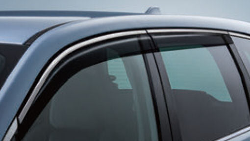 "Forester" Genuine SK5 SKE Door Visor with Bright Molding Parts Genuine Subaru Parts Side Visor Rain Cover Rain Cover Options Accessories Supplies 