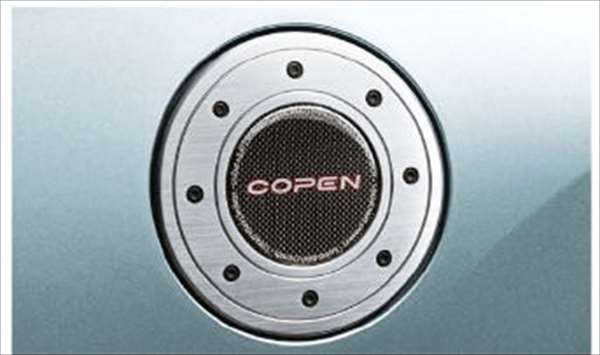 『コペン』 純正 LA400K フェーエルリッドガーニッシュ（アルミ＋カーボン） パーツ ダイハツ純正部品 copen オプション アクセサリー 用品