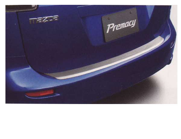 "Premacy" Genuine CREW CR3W Rear Bumper Step Plate Parts Genuine Mazda Parts PREMACY Options Accessories Supplies 