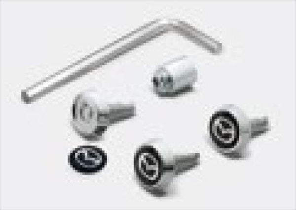 "Roadster" Genuine ND5RC License Plate Lock Bolt (with Emblem) *3 Piece Set Parts Genuine Mazda Parts Dress Up One Point Anti-Theft Security Options Accessories Supplies 