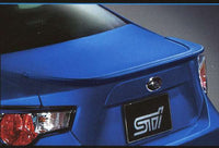 『BRZ』 純正 ZC6 STI トランクスポイラー パーツ スバル純正部品 リヤスポイラー リアスポイラー エアロパーツ オプション アクセサリー 用品