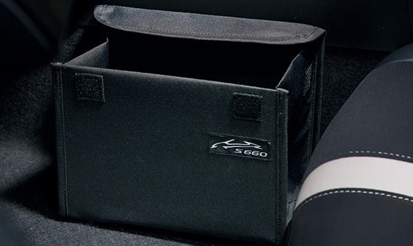 『S660』 純正 JW5 コンソールサイドボックス（車名ロゴ付） パーツ ホンダ純正部品 オプション アクセサリー 用品