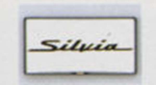「Silvia」正品 S15 車牌輪圈 1 件起銷售 *小心後密封 零件 日產正品零件 車架 車架 車架 SILVIA ​​選件 配件 耗材