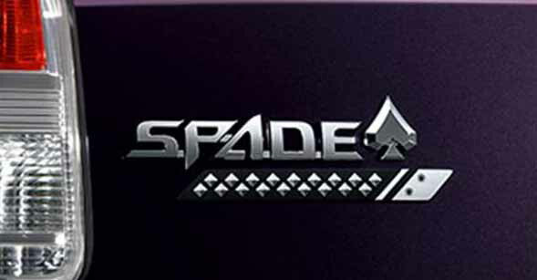 『スペイド』 純正 NSP141 NCP145 NSP140 アクセントステッカー パーツ トヨタ純正部品 シール デカール ワンポイント spade オプション アクセサリー 用品