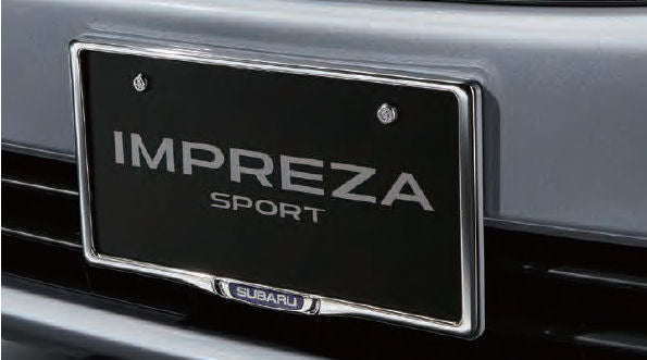 「Impreza」正品 GT3 GT6 GTE GT7 車牌底座 *1 件起 零件正品斯巴魯零件號 車架號 輪圈 車牌 輪圈選項 配件供應