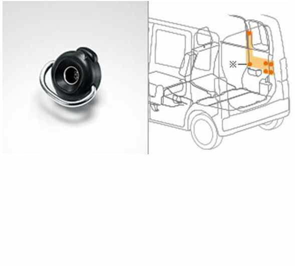 『ピクシスメガ』 純正 LA700A LA710A ユーティリティフック Ａ １コ パーツ トヨタ純正部品 pixis オプション アクセサリー 用品