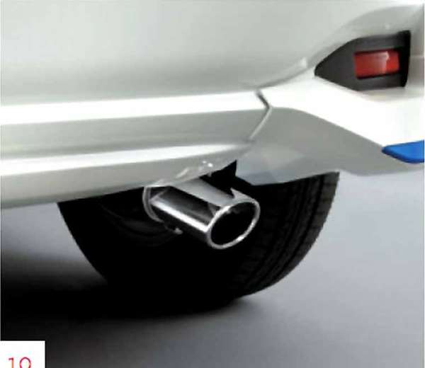 "Note" Genuine HE12 E12 NE12 Exhaust Finisher Made of Stainless Steel, Tail Tube Size: 70mm Parts Genuine Nissan Parts Muffler Cutter Options Accessories Supplies 