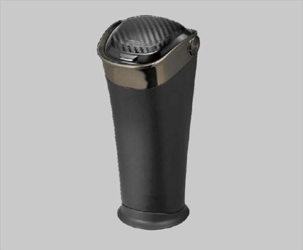 『ランドクルーザー300』 純正 FJA300W VJA300W T-SELECT ゴミ箱 ボトル型カーボン調ブラックメッキ パーツ トヨタ純正部品 オプション アクセサリー 用品