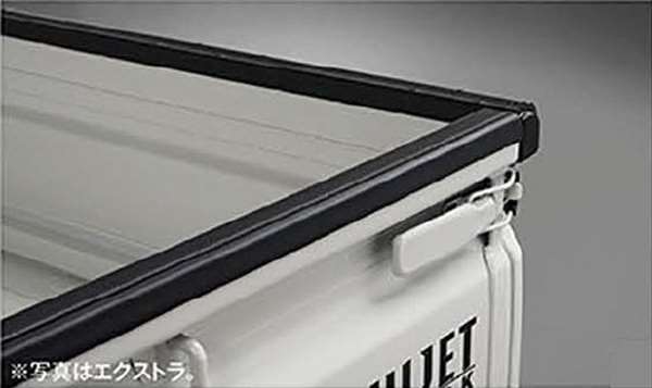 『ハイゼットトラック』 純正 S500P S510P ゲートプロテクター（ゴム） パーツ ダイハツ純正部品 荷台モール アオリ オプション アクセサリー 用品