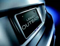 「Legacy Outback」正品 4BA-BS9 彩色車牌底座套件 *前部和前部套件零件 正品斯巴魯零件號 車架號 輪輞 車牌裝飾選項 配件用品