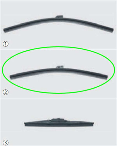 "Vezel" Genuine RV3 RV4 RV5 RV6 Wiper Blade *Snow Type Parts Genuine Honda Parts Option Accessories Supplies 