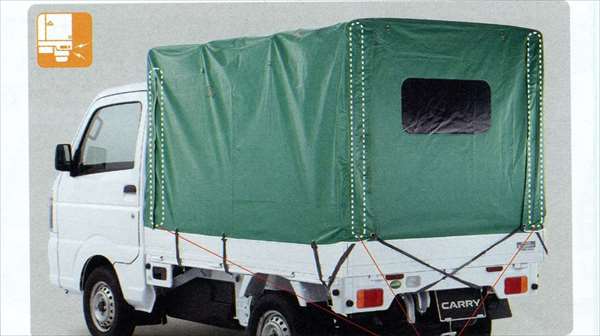「Carry」正品 DA16T 頂篷套件落地零件鈴木正品零件 Holo 卡車頂篷攜帶選項配件用品